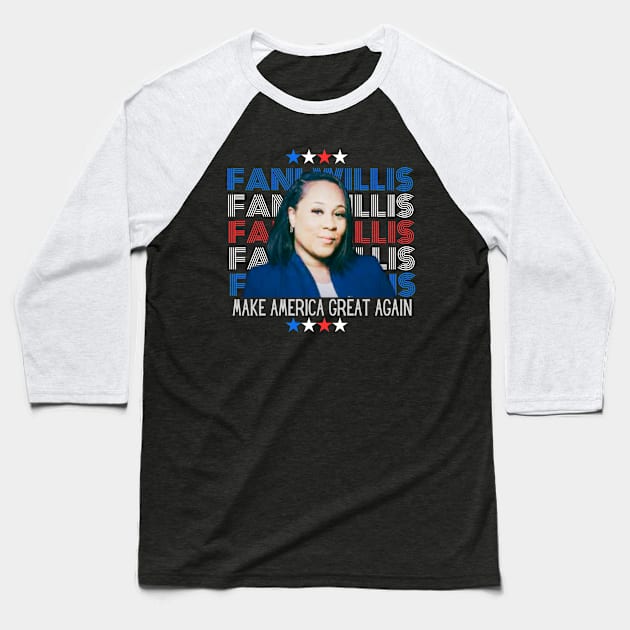 Fani-willis Baseball T-Shirt by Funny sayings